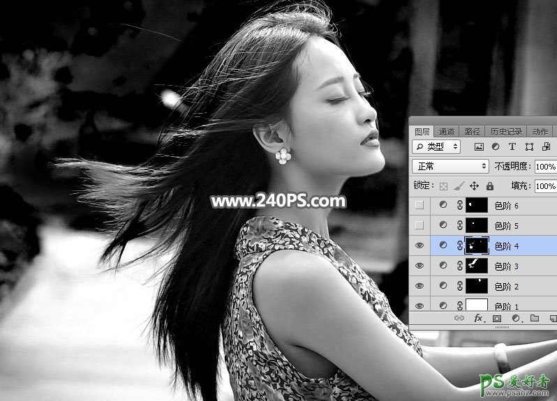 PS美女抠图教学：给清晰度极高，发丝细节完美的美女人像进行抠图