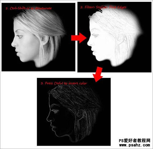 PS图片合成教程：合成火焰效果的美女头像