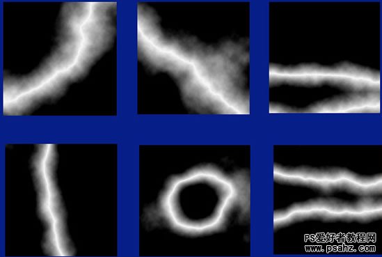 利用PS渐变滤镜制作出各种逼真的闪电效果