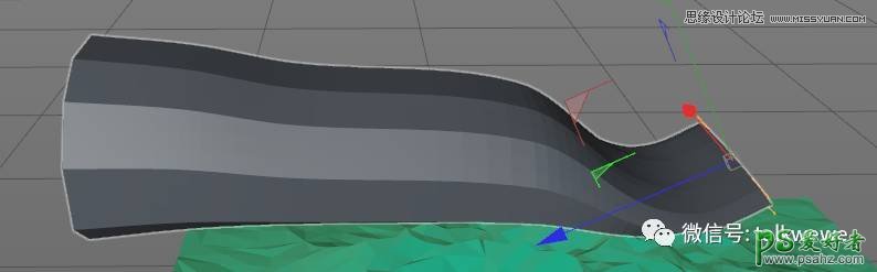 c4d教程：制作立体多边形风格的3D场景图片，三维立体场景图像。