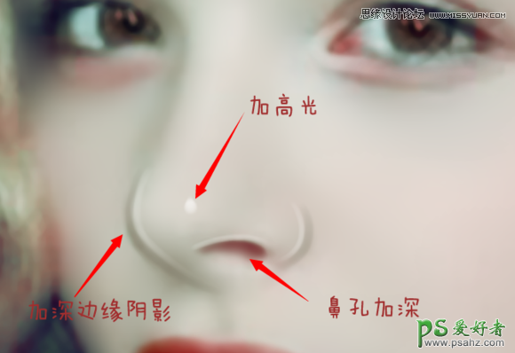 Photoshop结合SAI软件给美女艺术照制作成唯美的转手绘风格