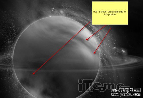 PS滤镜特效教程：设计一颗璀璨的行星图片教程实例