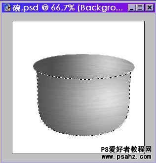 PS滤镜特效制作实例：设计一个不锈钢小铝锅效果图