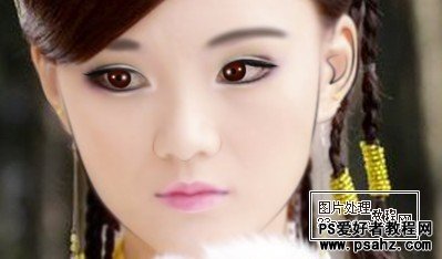 PS美女转手绘教程实例：给情窦初开的青春少女图片制作成仿手绘效