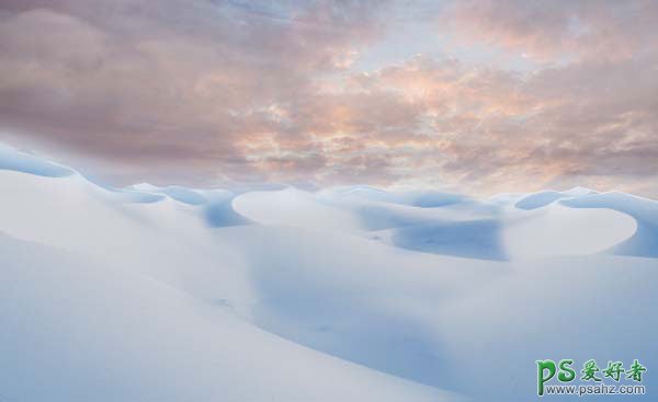 photoshop创意合成雪景中的古城堡游乐园