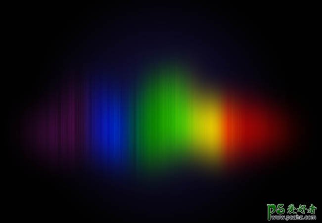 PS创意设计七色彩虹光斑壁纸素材图片