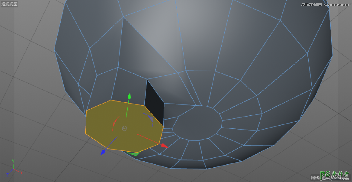 C4D模型制作教程：手工打造可爱呆萌的小黄人模型图片