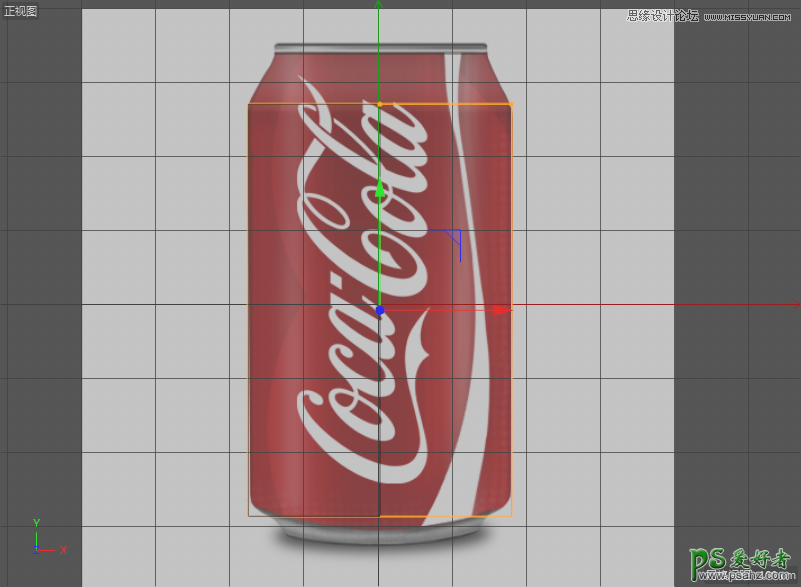 C4d建模教程：学习制作可口可乐模型，逼真的可口可乐易拉罐模型