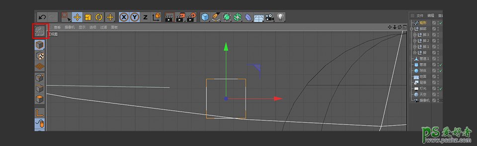 C4D建模教程：学习制作可爱的小乌龟模型，戴眼镜的小乌龟模型。