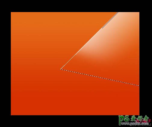 photoshop绘制一张漂亮的橙色高光电脑桌面壁纸素材图片