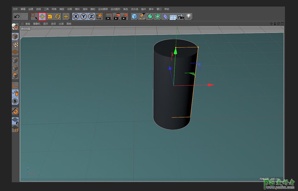 C4D实例教程：制作质感卡风格格的充电电池模型，卡通蓝色电池。