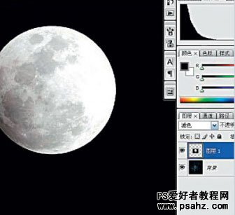 photoshop滤镜特效制作夜空下神奇的星球场景图片