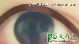 PS手绘初学者教程：学习人物仿手绘过程中眼睛的绘制方法