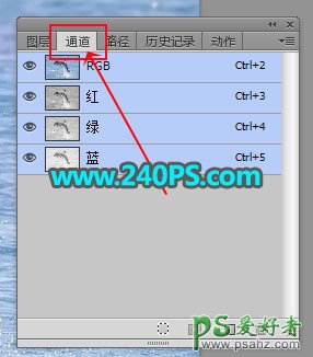 利用Photoshop通道及调色工具快速把跃出水面的海豚素材图片