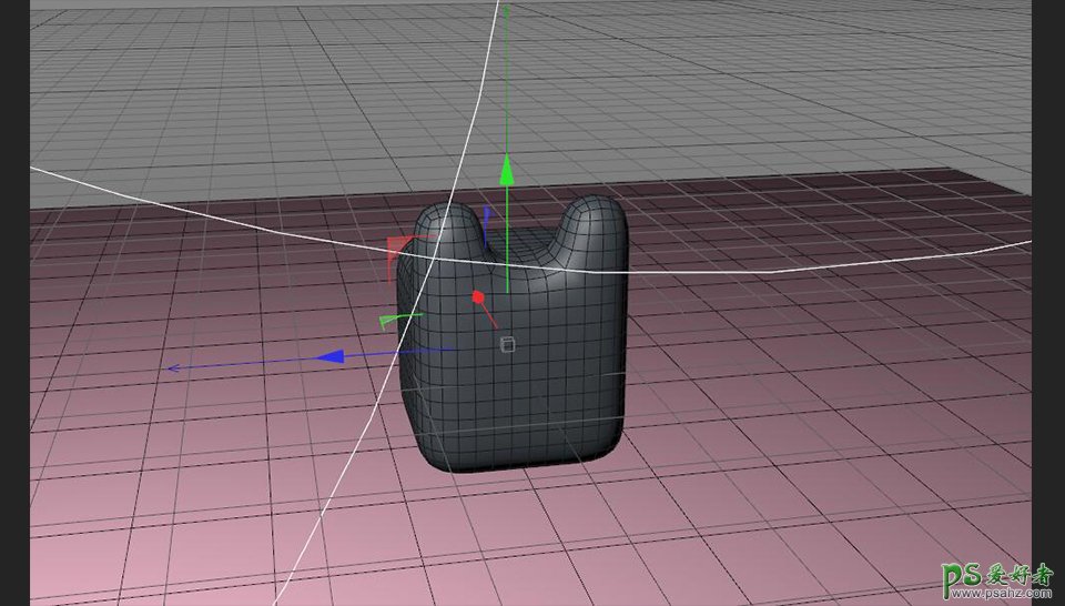 C4D建模实例教程：详细讲解可爱的卡通免子制作过程，萌萌哒小兔