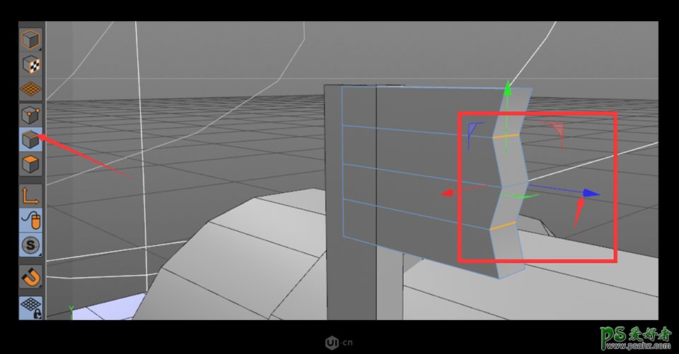 C4D零基础图文教程：学习制作逼真的3D小邮箱模型图片。