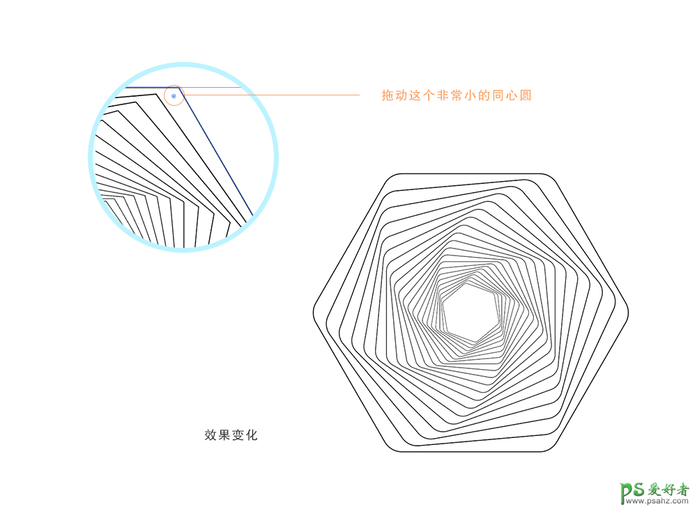 Photoshop结合AI软件手绘创意个性的艺术线条图形素材，抽象图形