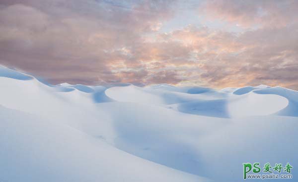 photoshop创意合成雪景中的古城堡游乐园