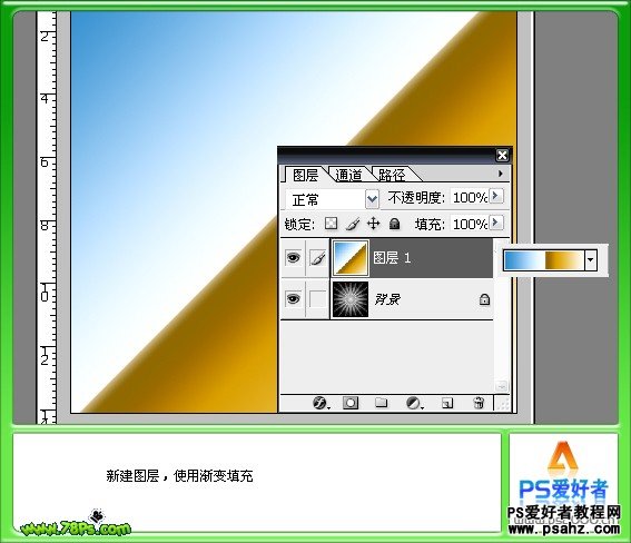 PS滤镜特效实例：设计漂亮的极光光束图片教程