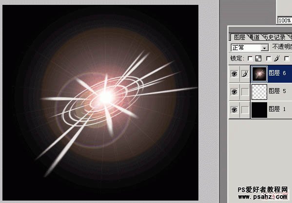 PS滤镜特效教程：设计绚丽个性的创意光束放射效果