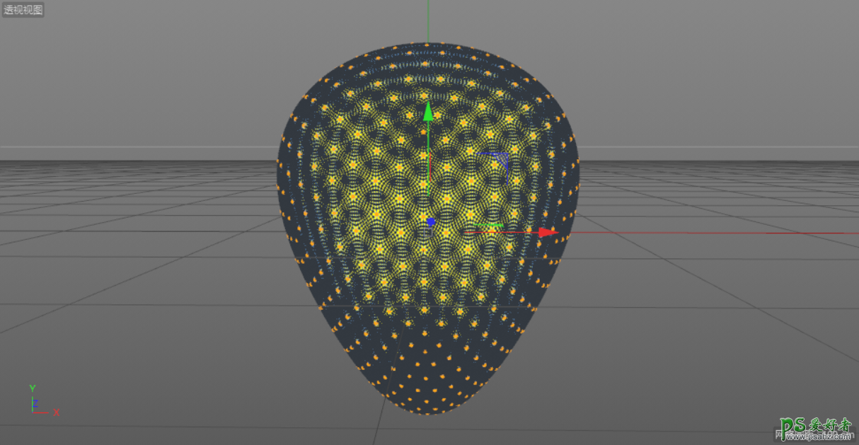 C4D建模教程：制作质感逼真的草莓模型，水果草莓建模渲染实例。