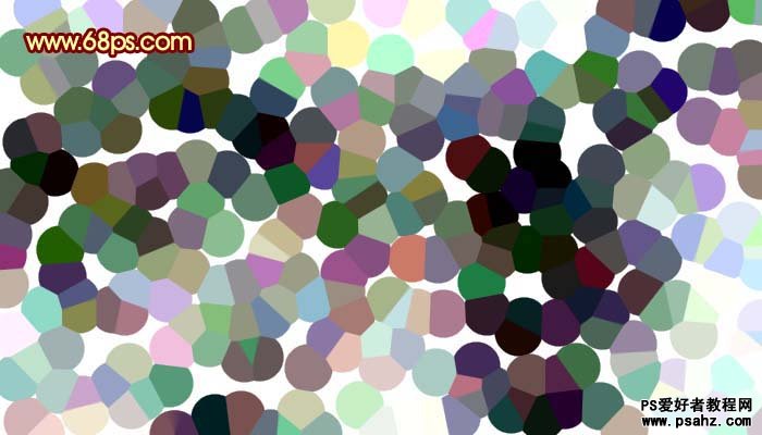 PS滤镜特效设计漂亮的彩色格子壁纸教程