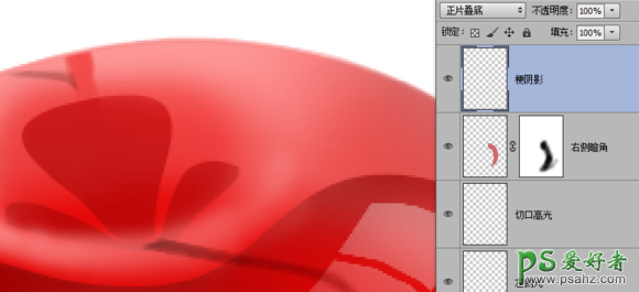 PS鼠绘水晶图片教程：绘制漂亮的晶莹剔透的红樱桃失量图素材