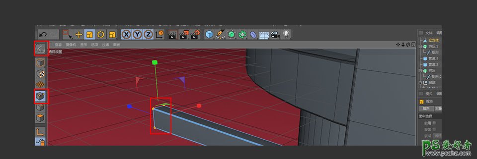 C4D建模教程：学习制作可爱的小乌龟模型，戴眼镜的小乌龟模型。