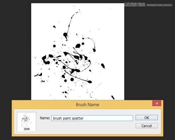 制作高清血迹喷溅笔刷的PS方法技巧
