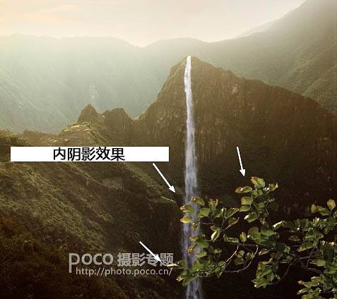 PS合成阳光下的高山宝塔风景照片