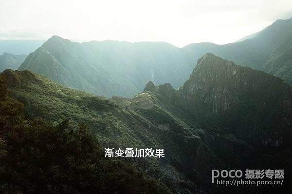 PS合成阳光下的高山宝塔风景照片