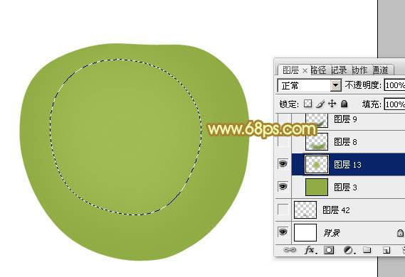 PS逼真青苹果图片实例制作教程