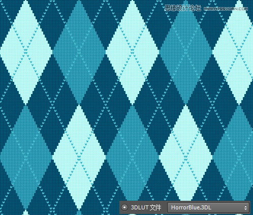 制作菱形针织纹理图案的PS教程
