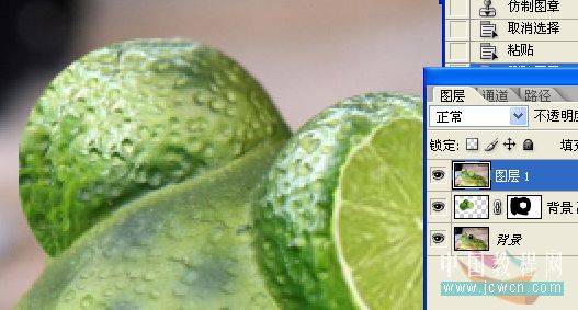 给青蛙图片合成柠檬眼的PS教程