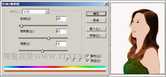 怎样用PS滤镜制作真人照片工笔画效果