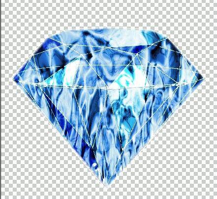 制作闪耀水晶钻石的PS实例教程