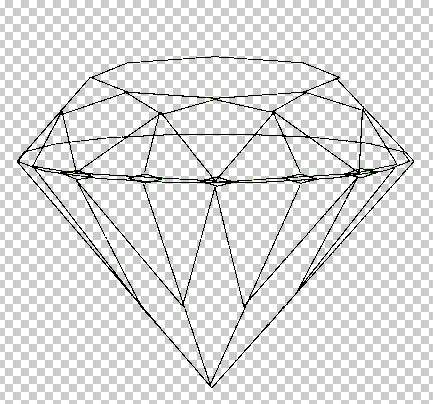 制作闪耀水晶钻石的PS实例教程