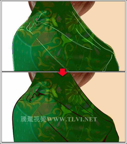 怎样用PS滤镜制作真人照片工笔画效果