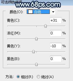 调出青蓝色逆光树林婚片效果的PS教程