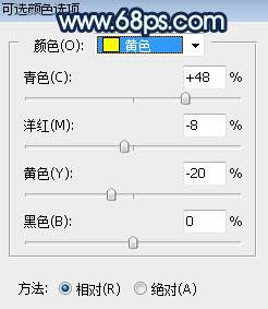 调出青蓝色逆光树林婚片效果的PS教程