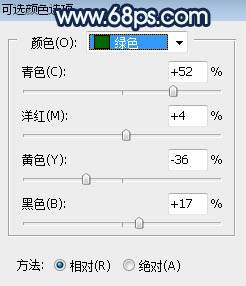 调出青蓝色逆光树林婚片效果的PS教程