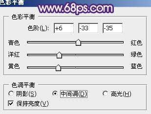 PS软件调出柔和紫色头像照片色彩